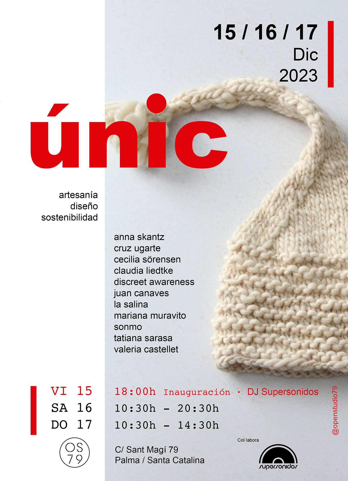 únic Pop up