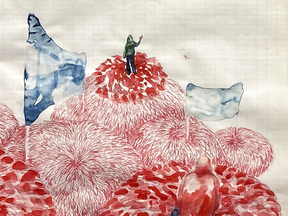 Coordenadas 7 (detalle) / Coordinates 7 (detail).  