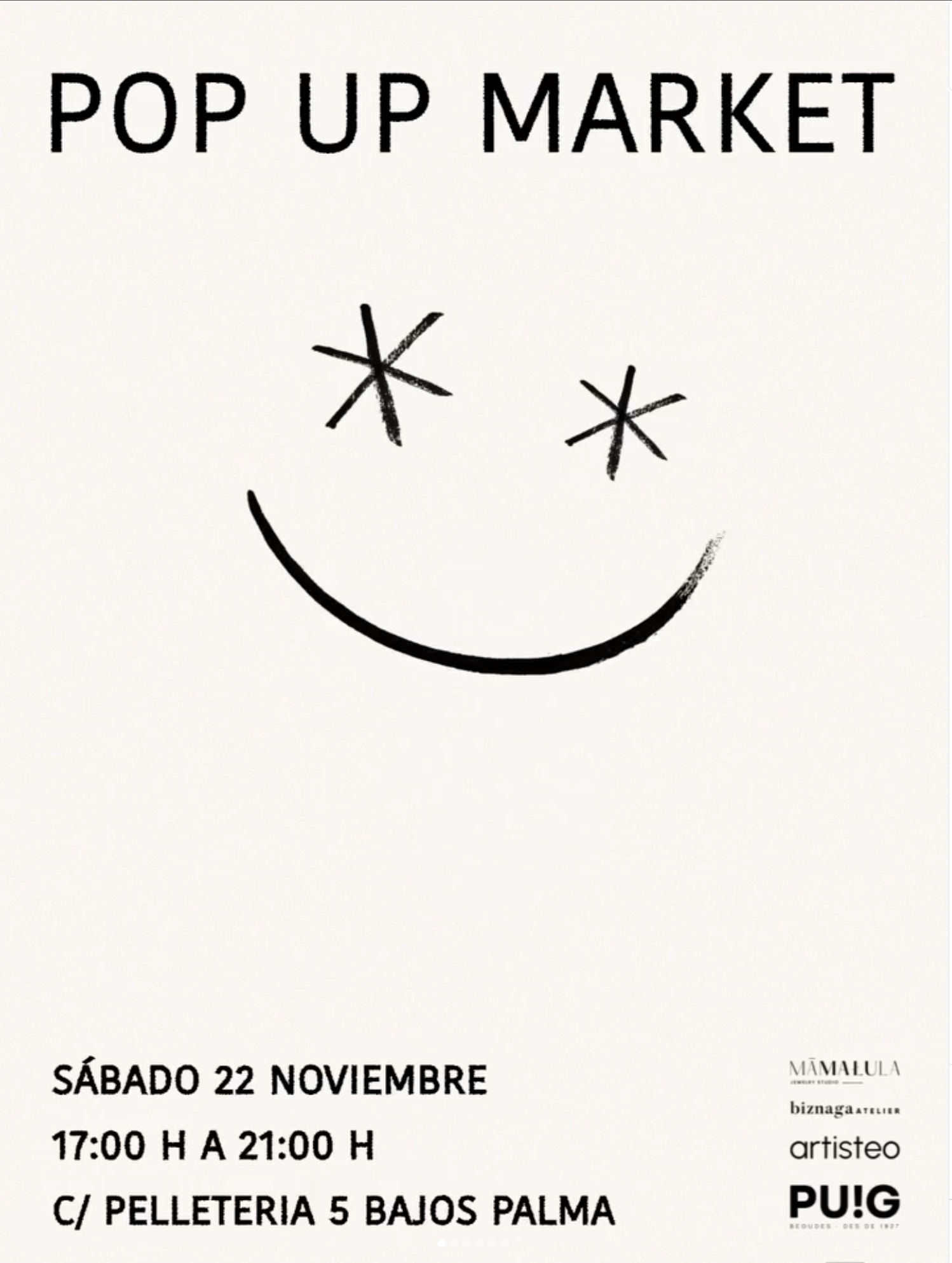 Pop up Market nov 2025