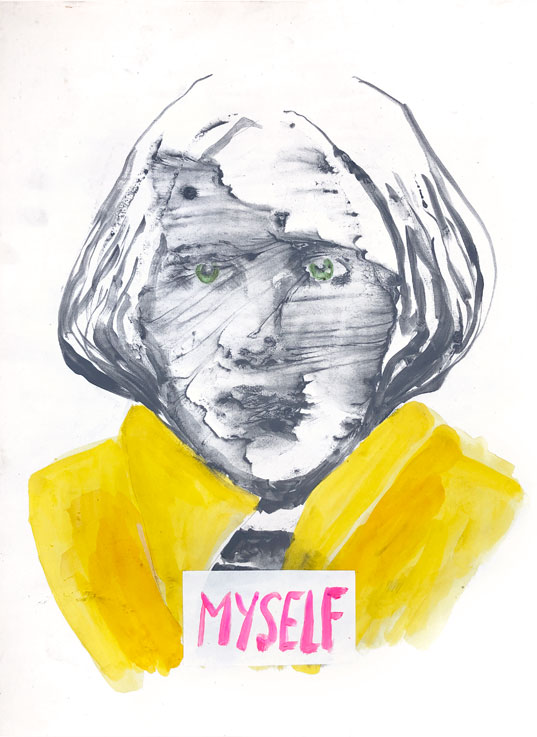 <p><span style="color: #808080; font-size: 8pt;">Trying not to repeat myself 5. 44x32 cm. 2021