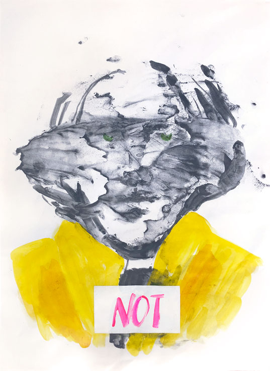 <p><span style="color: #808080; font-size: 8pt;">Trying not to repeat myself 5. 44x32 cm. 2021