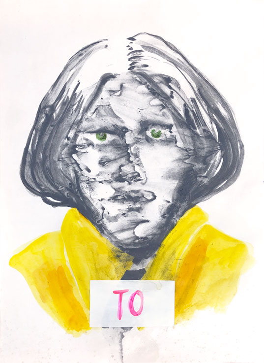 <p><span style="color: #808080; font-size: 8pt;">Trying not to repeat myself 5. 44x32 cm. 2021